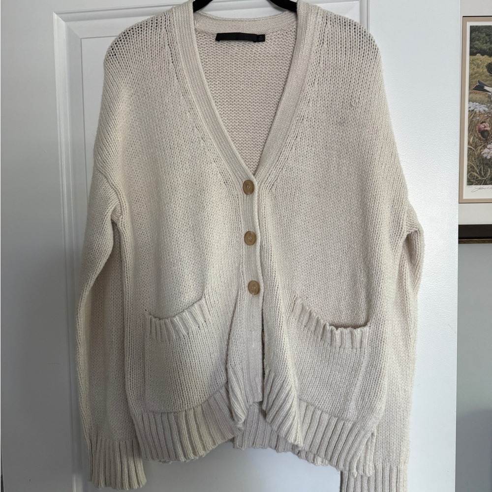 Cozy Cream Knit Cardigan (Cody Cardigan)